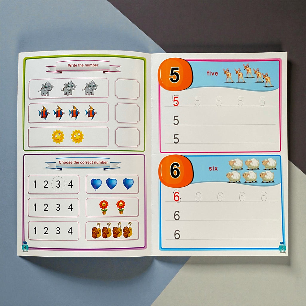 مجموعة "اكتب وامسح" المتكاملة: الحروف، الأرقام، English Alphabet 🎁