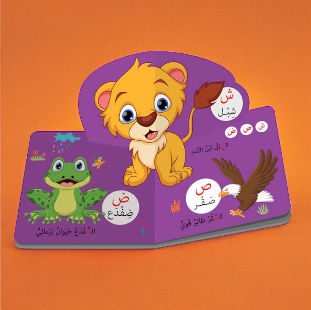 كتاب عالم الحروف ثلاثي الأبعاد