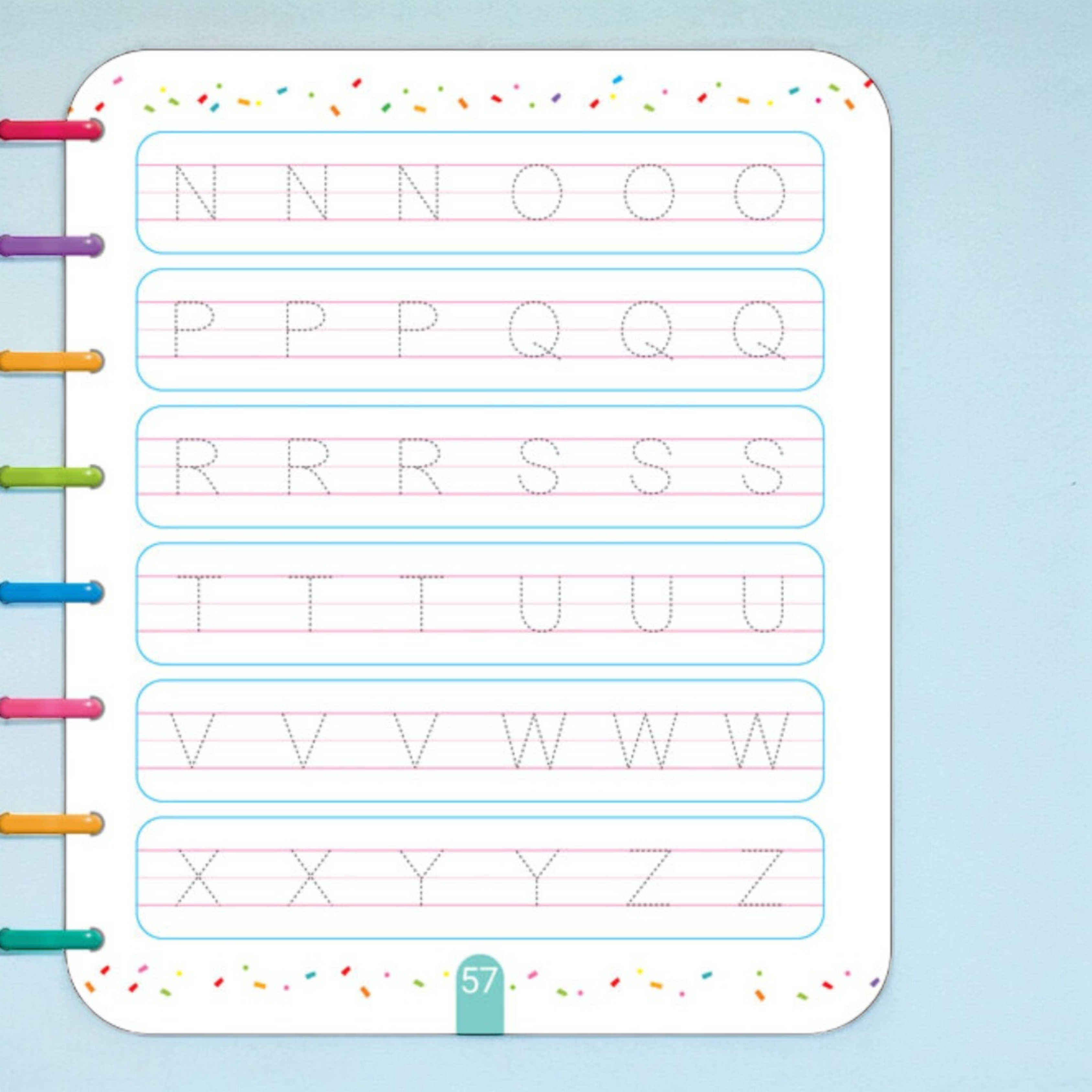 تتبّع النقط … اكتب وامسح The English Letters