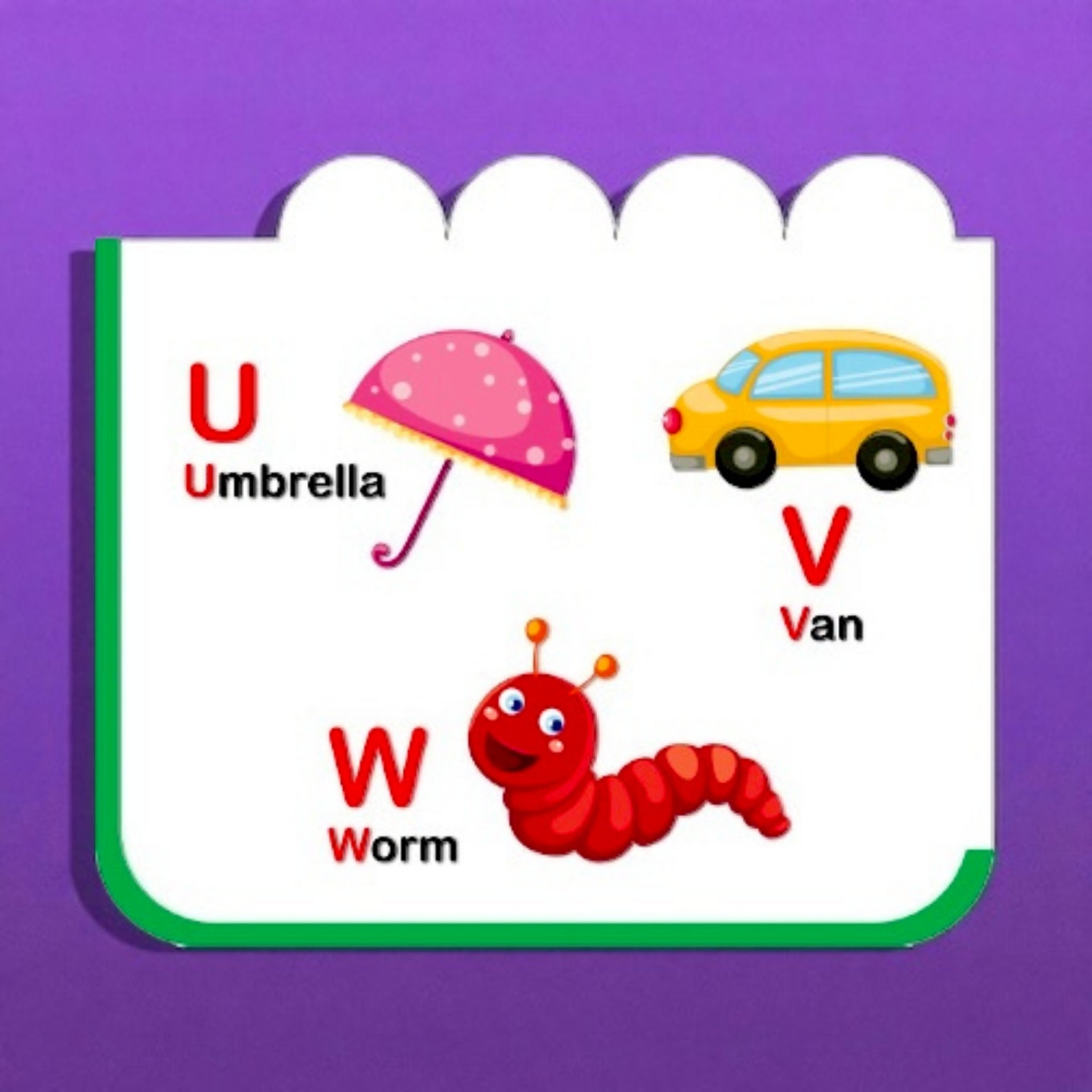 Letters & Words - حروف وكلمات انجليزي