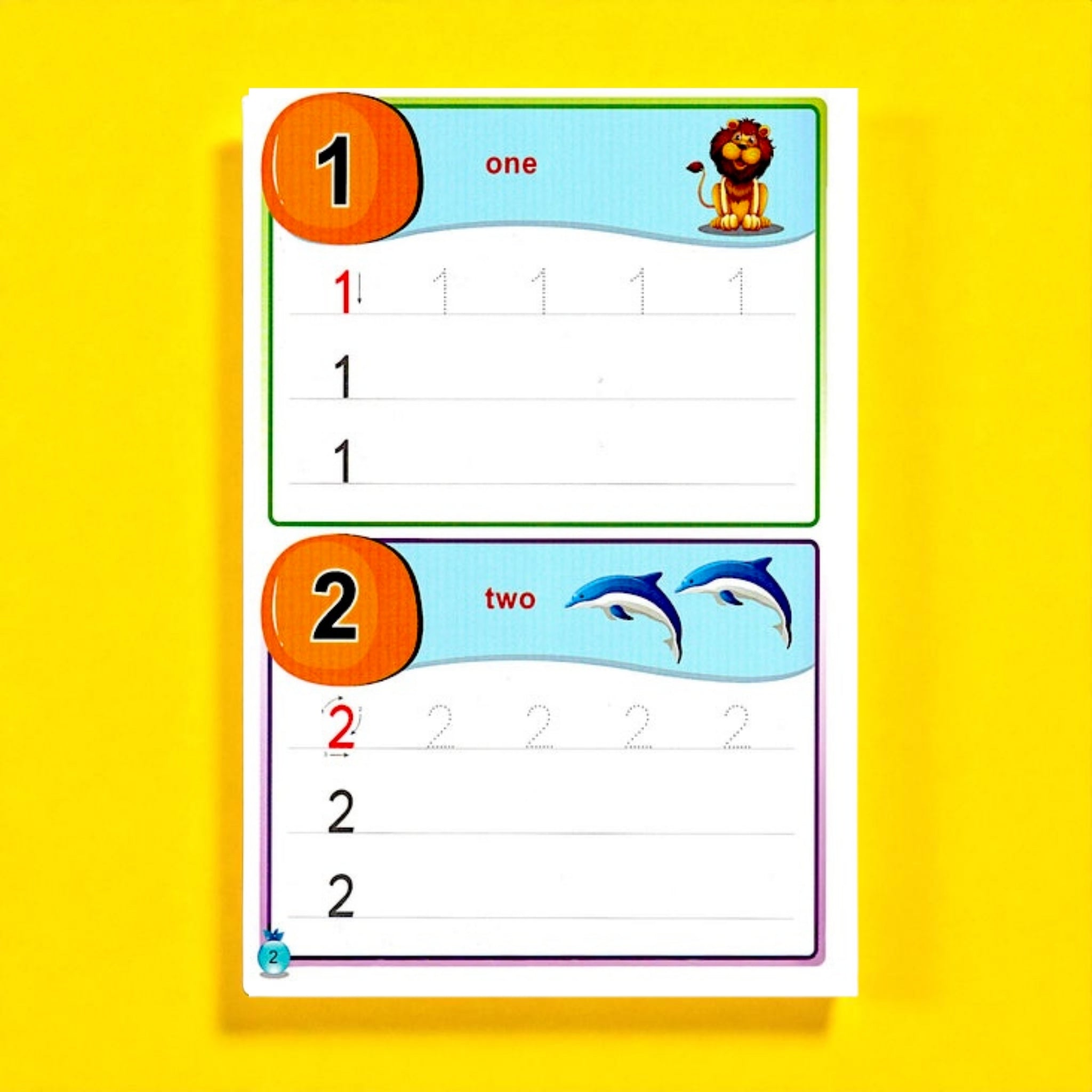 عرض خاص: اكتب وامسح الأرقام الإنجليزية المستوى 1 & 2